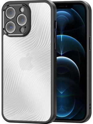 Ankaverse Dux Ducis iPhone 12 Pro Max Aimo Series Premium Buzlu Sert Pc-Tpu KILIF-(5775)