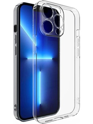 Ankaverse Ally iPhone 11 Pro Max 6.5inç Kılıf Kamera Korumalı Ultra Ince Şeffaf Silikon KILIF-(5775)