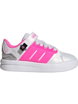 Adidas Lightorama Court Çocuk Beyaz Işıklı Spor Ayakkabı (KI6539)