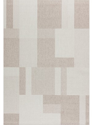 Bern BN02 Bej Modern Sisal Oturma Odası Halısı – Leke Tutmaz, Hav Toz Vermez, Yıkanabilir