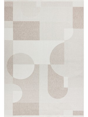 Bern BN01 Bej Modern Sisal Oturma Odası Halısı – Leke Tutmaz, Hav Toz Vermez, Yıkanabilir