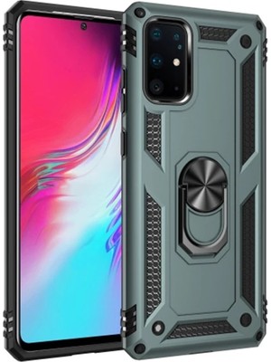 Ankaverse Ally Sm Galaxy S20 Yüzüklü Kılıf Armor Shockproof Ring KILIF-(5775)