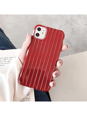 Ankaverse Ally Iphone 11 6.1 Inch Trunk Lines Ince Soft Silikon KILIF-(5775)