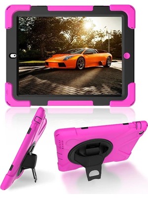 Ankaverse Ipad 2/ipad 3/ipad 4/shockproof 3 Katmanlı Standlı Zırh KILIF-(5775)