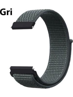 Ankaverse 22MM Gear S3 Watch 4 -Gt2 GT2E 46MM Kayış Kordon Lylon LOOP-(5775)