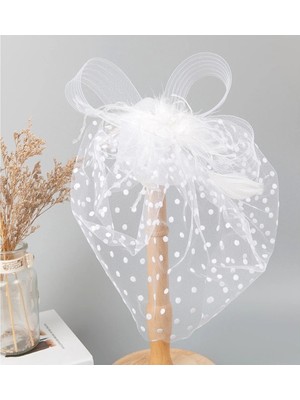 Tulle Store Nikah Kep,vualet Nikah Şapkası,düğün Kep,kına Gecesi Tacı,gelin Vualet,parti Tac,yılbaşı Taç