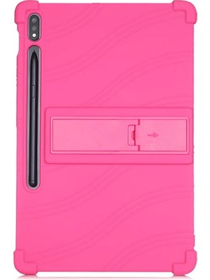 Ankaverse Ally Galaxy Tab S8 S7 T870 /  T875 11 Inç Standlı Silikon KILIF-(5775)