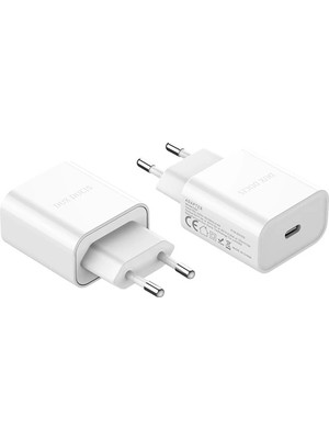 Ankaverse Dux Ducıs C50 Pd 20W Hızlı Şarj Aleti 20W Usb-C Güç ADAPTÖRÜ-(5775)