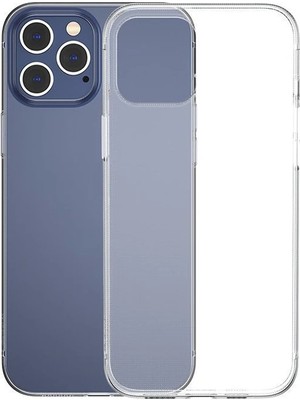 Ankaverse Baseus Simple Case Iphone 12 Pro 6.1 Ince Şeffaf Silikon KILIF-(5775)