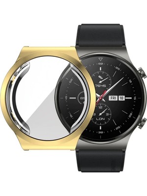 Ankaverse Ally Huawei Watch Gt 2 Pro 360 Koruma Ultra Ince Silikon KILIF-(5775)