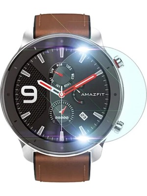 Ankaverse Amazfit Gtr 47MM Tempered Cam Ekran KORUYUCU-(5775)