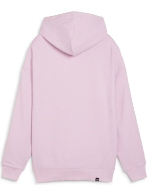 Puma Kadın / Kız Pembe Puma Her Full-Zip Hoodie Pembe Kadın Hoodie