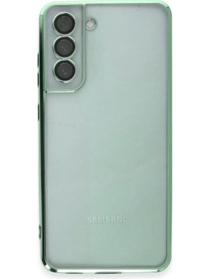 Galaxy S21 Fe Kılıf Kamera Korumalı Lensli Raz Kapak