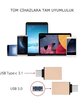 Ankaverse Ally USB Type C Otg Converter Çevirici BAŞLIK-(5775)