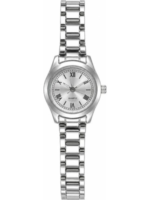 Aybars Kadın Kol Saati, Çelik Kordon, Beyaz Kadran Quartz Analog Bilek Saati
