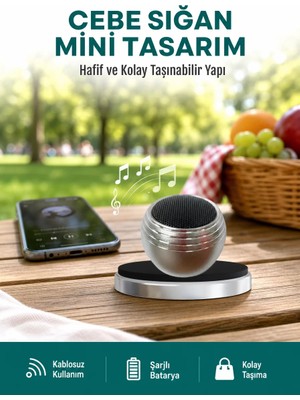 Ankaverse Cep Boy Bluetooth Hoparlör Güçlü Ses Çıkışı Tws Destekli Yeni Nesil