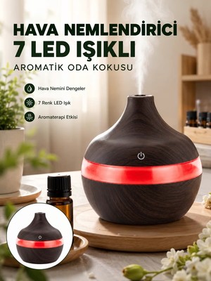 Ankaverse Prizden Çalışan Sessiz Ultrasonik Hava Nemlendirici Difüzör Yeni Nesil