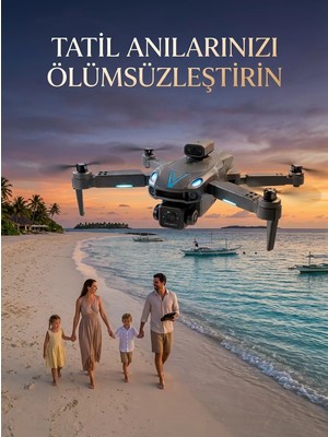 Ankaverse Canlı Görüntü Aktarımlı Katlanabilir Kamera Dron