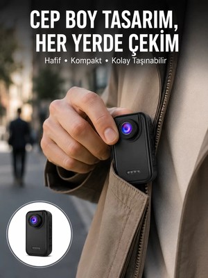 Ankaverse Vlog ve Sosyal Medya Çekimleri Için Kompakt Taşınabilir Kamera Yeni Nesil