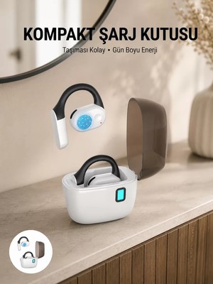 Ankaverse Bluetooth 5.0 Kulak Içi Kulaklık – Güçlü Bas Uzun Pil Ömrü Şarj Kutulu Tasarım Yeni Nesil