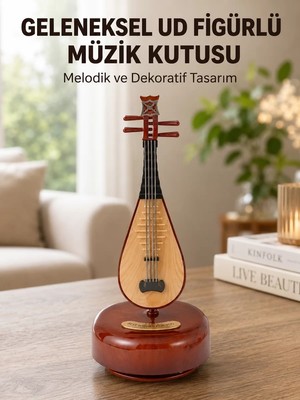 Ankaverse Enstrüman Şeklinde Müzik Kutusu Lüt Tasarım Melodious Music