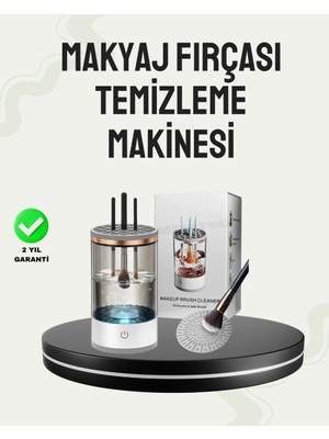 Ankaverse USB Şarjlı Kompakt Makyaj Fırçası Temizleme Makinesi