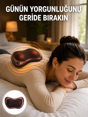 Ankaverse Taşınabilir Yoğurma Masaj Cihazı Boyun Bel Sırt Ayak Yeni Nesil
