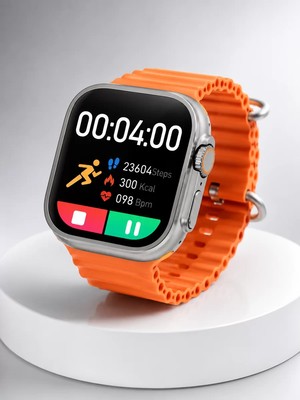 Ankaverse Akıllı Saat Çok Fonksiyonlu Uzun Pil Ömürlü Çağrı Cevaplayabilen Kol Saati