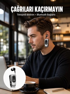 Ankaverse Titreşimli Bluetooth Kulaklık – Hızlı Şarj ve Uzun Bekleme Süresi Yeni Nesil