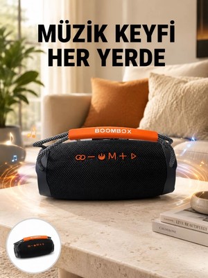 Ankaverse 10W Çift Çıkış Güçlü Bluetooth Hoparlör Eller Serbest Yeni Nesil