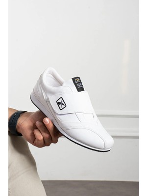 Bonjey Unisex Çıtçıtlı Sneaker Esnek Ortepedik Hava Alan ve Rahat Konforlu Ergonomik Günlük Ayakkabı