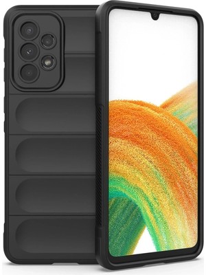 Durukar®  Samsung Galaxy A33 5g Kılıf Optimum Silikon - Siyah