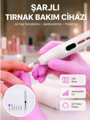 Ankaverse Evde ve Profesyonel Kullanıma Uygun Tasarımlı Tırnak Bakım Cihazı