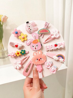 Elas Home Çocuk ve Bebek Set Tokası 14 'lü