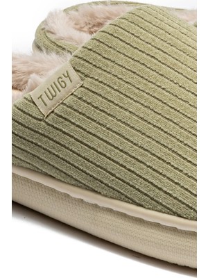 Twigy Belis Kadın Ev Terliği Çağla Yeşili 36/41