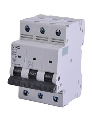 Canarino 6VTB-3C100 Otomatik Sigorta 6ka C Tipi 3 Kutup 100A
