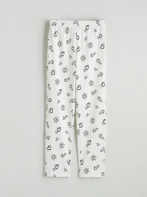 Lc Waikiki Yeni Sezon Beli Lastikli Kız Çocuk Pijama Alt