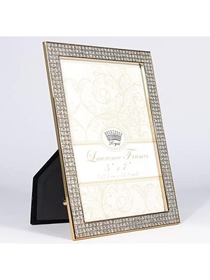 Canarino Royal Designs 5x7 Turner Altın ve Parlak Metal Resim Çerçevesi