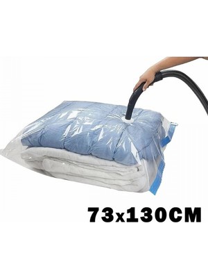 Hace Bazaar 73X130 Jumbo Vakumlu Poşet Hurç Bag (4887)