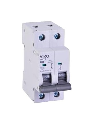 Canarino 10VTB-2C25 Otomatik Sigorta 10KA C Tipi 2 Kutup 25A
