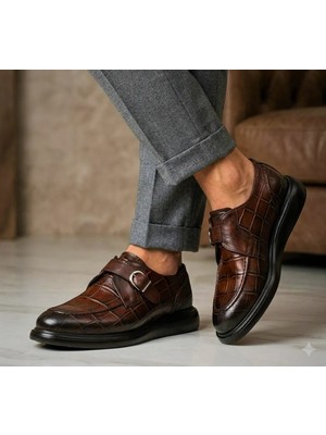 Leosteps Brown Lilt Klasik Erkek ayakkabı