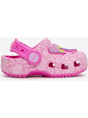 Crocs Mattel Pink Barbie Cls Clg T Çocuk Pembe Terlik 211407-90H