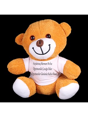 Hace Bazaar Öğretmenler Günü Hediyesi Peluş Ayıcık