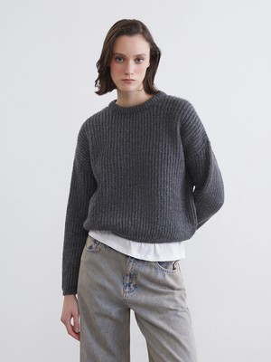 Lc Waikiki Yeni Sezon Bisiklet Yaka Oversize Kadın Triko Kazak