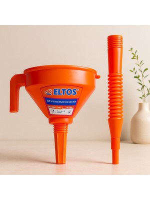 Ozkr Store Plastik Süzgeçli Huni 1.2 L 160 mm