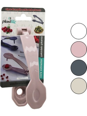 Ozkr Store Çekirdek Çıkarıcı Vişne - Zeytin Vb. Renkli Plastik
