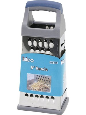Ozkr Store 8 Inç - 4gen Demir Çelik Rende Renkli Plastik Saplı