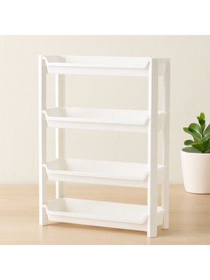 Ozkr Store 4 Katlı Sepet Organizer Raf Düzenleyici 465X145X690 mm