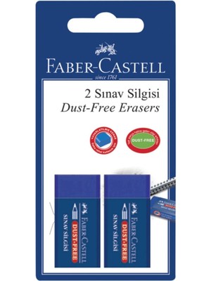Faber-Castell Sınav Silgisi 2'li (8'li Paket)