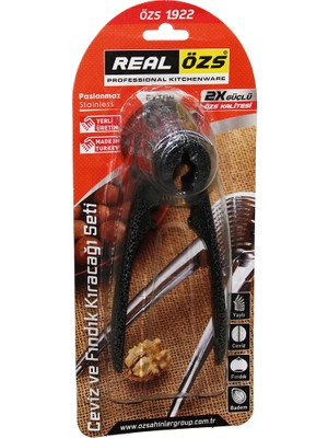 Ozkr Store Ceviz Kıracak Metal